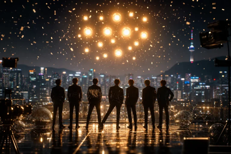 Dynamite Reaches 2.1 Billion Views, Setting New BTS Music Video Record stage concept