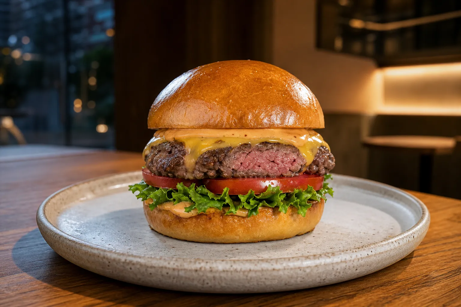 Yeonnam NIKUKING BURGER sous-vide handmade burger in Mapo