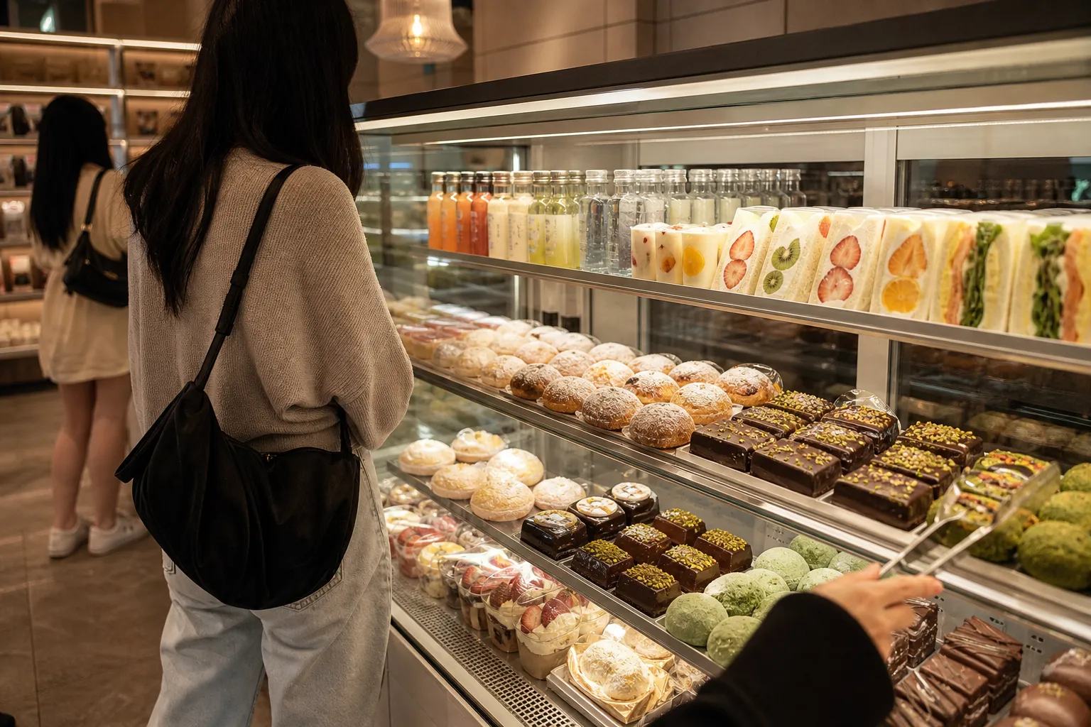 CU Seongsu Dessert Park K-dessert convenience store in Seoul