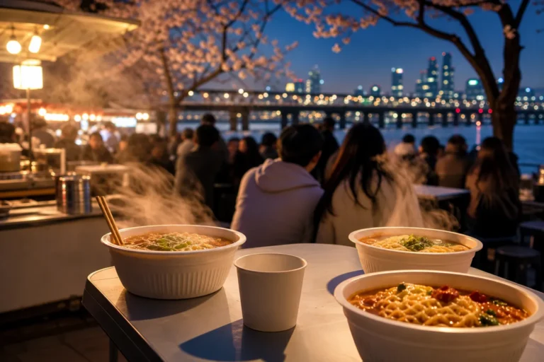Banpo Hangang Ramen Festival Guide Seoul Spring Festival ramen concept