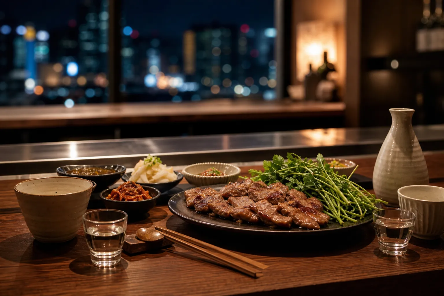 Shindang Pyozu Korean Sool hansik pairing bar in Seoul
