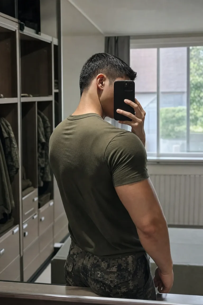 Kang Daniel bulk up update military service photo concept