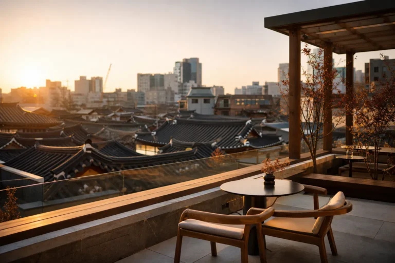 OTC Ikseon Ikseon-dong hanok-view rooftop cafe Seoul