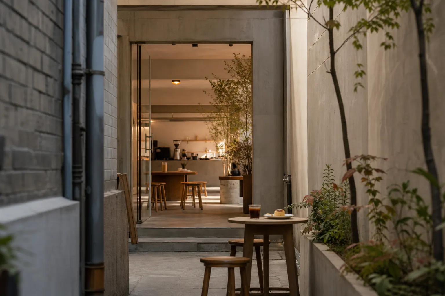 SPRAY HOUSE Cafe in Seongsu-dong hidden cafe alley concept