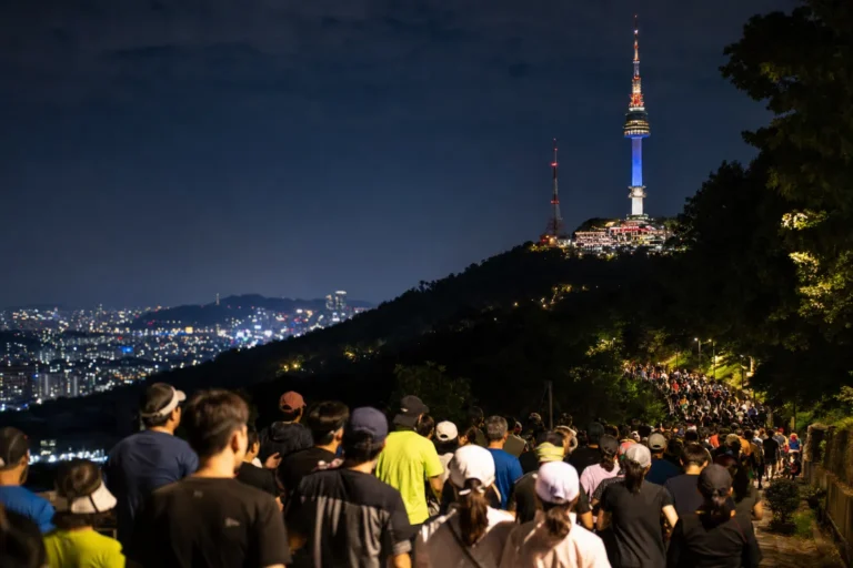 Global Night Walk Sold Out N Seoul Tower Night Walk 2026 Seoul event concept