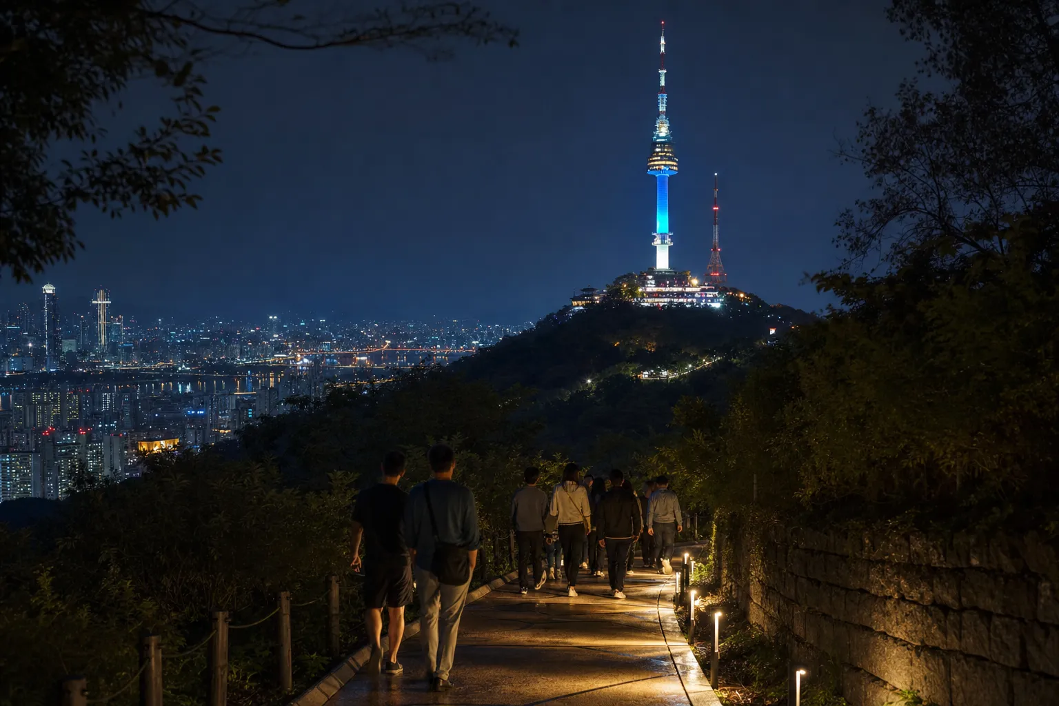 Seoul Night Tourism Guide N Seoul Tower Global Night Walk 2026