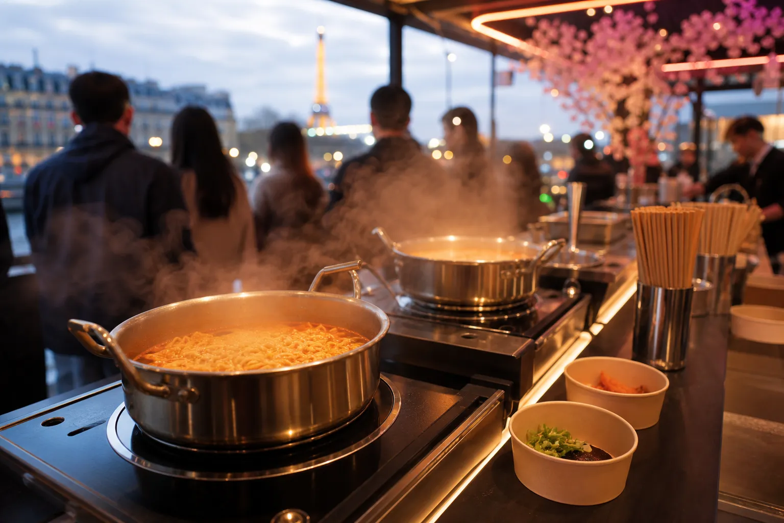 Paris K-Expo Han River Ramen Guide 2026 France K-Expo Paris food zone concept