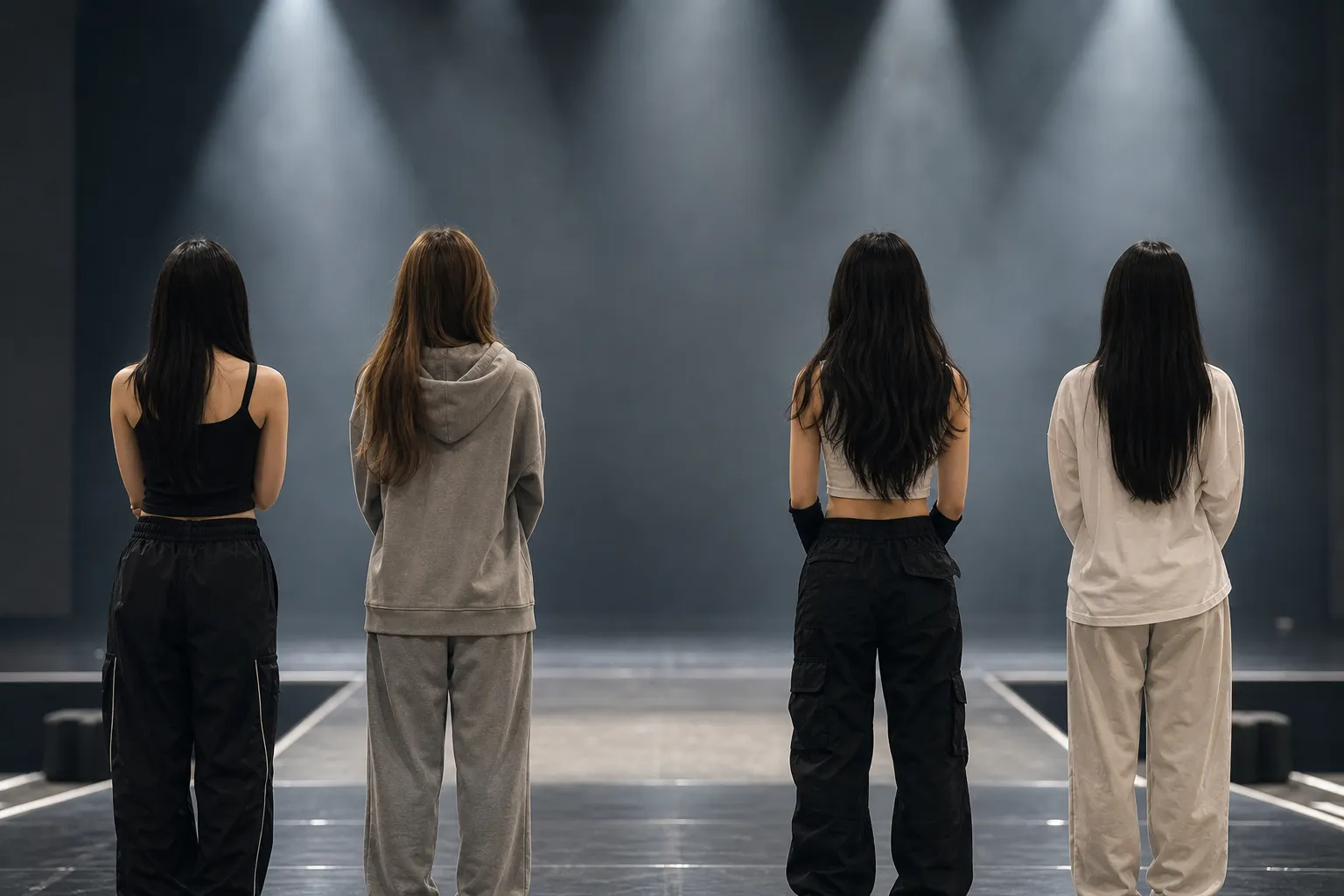 NewJeans four-member comeback rumors Seoul stage concept