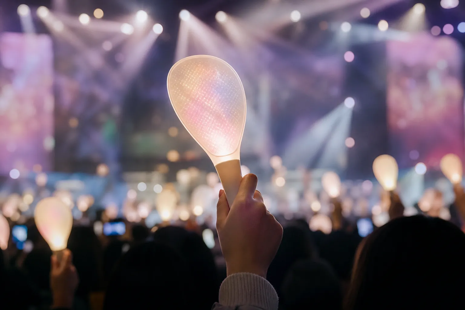 Migak Boys Rice Paddle Light Stick drama OST fan culture stage concept