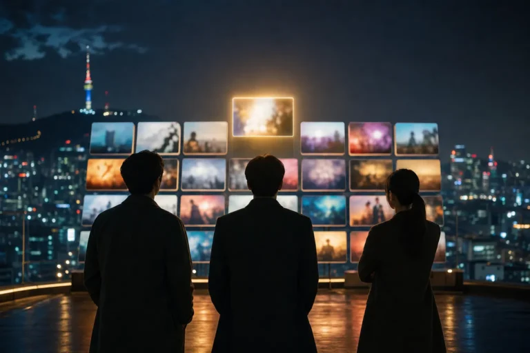 Teach You a Lesson Tops Netflix Global Non-English TV Chart With 6.4 Million Views stage concept