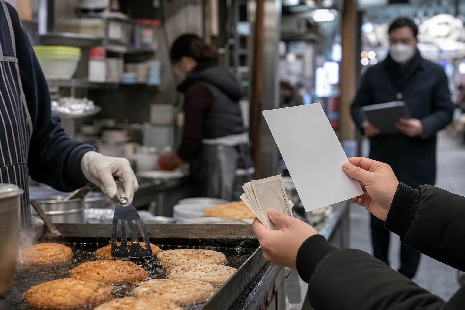 Gwangjang Market Crackdown: Seoul Targets Overcharging, Hygiene, and Street Stall Accountability 2 광장시장 바가지 단속 Seoul Gwangjang Market hygiene checks concept