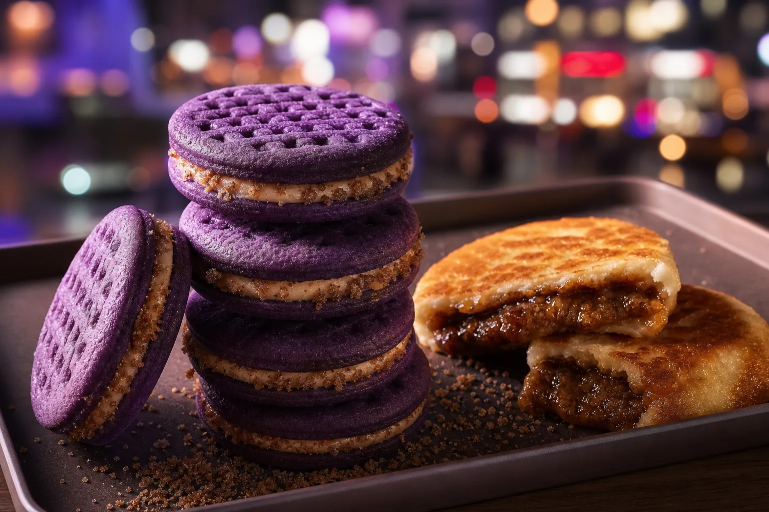 BTS Oreo Hotteok Flavor: How to Find the Limited Edition Korean Snack 2 BTS Oreo Hotteok Flavor purple wafers and Korean hotteok trend