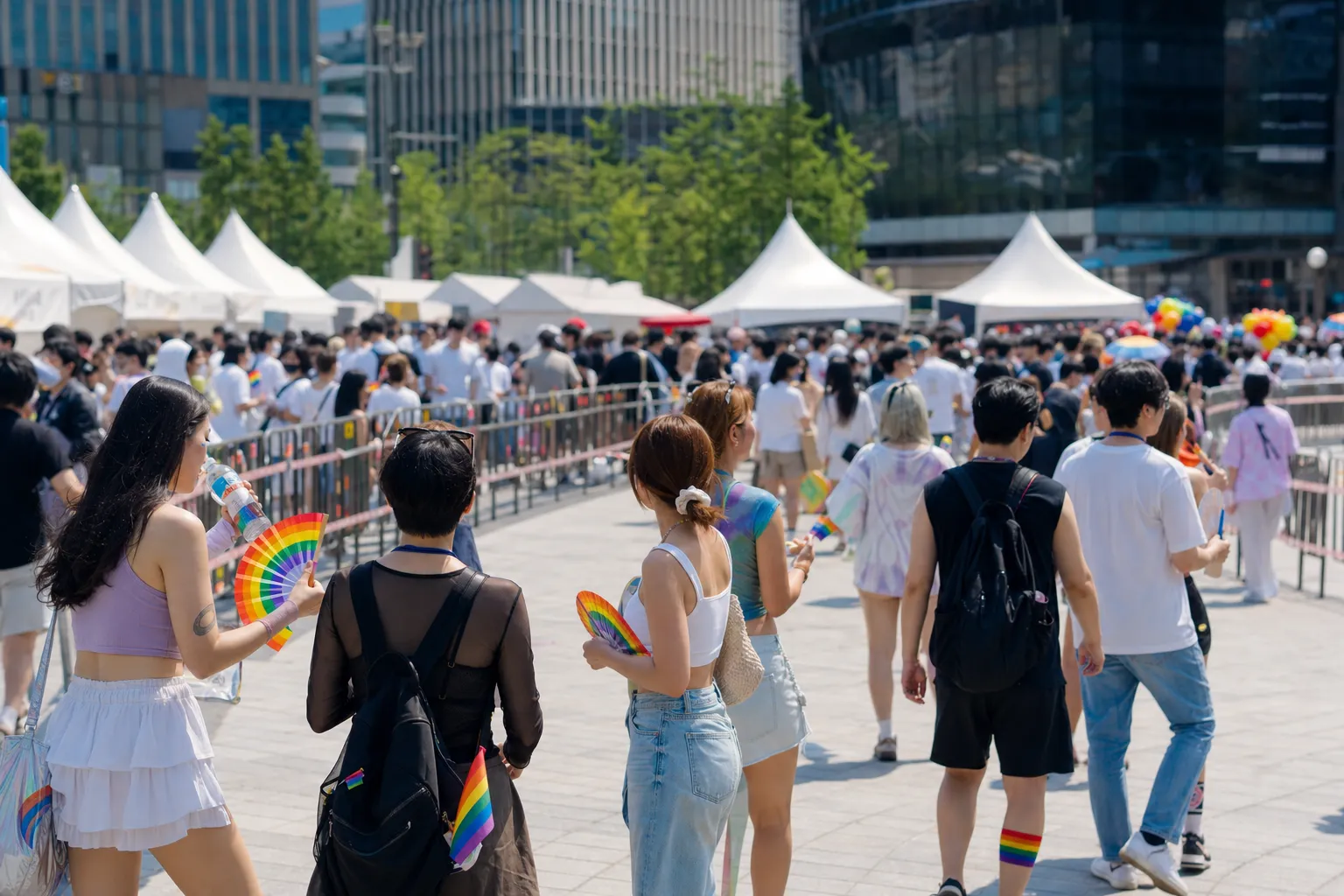 Seoul Pride Parade 2026: Route, Time, Booths, and Festival Dates 2 Seoul Pride Parade 2026 gathering areas and booths concept