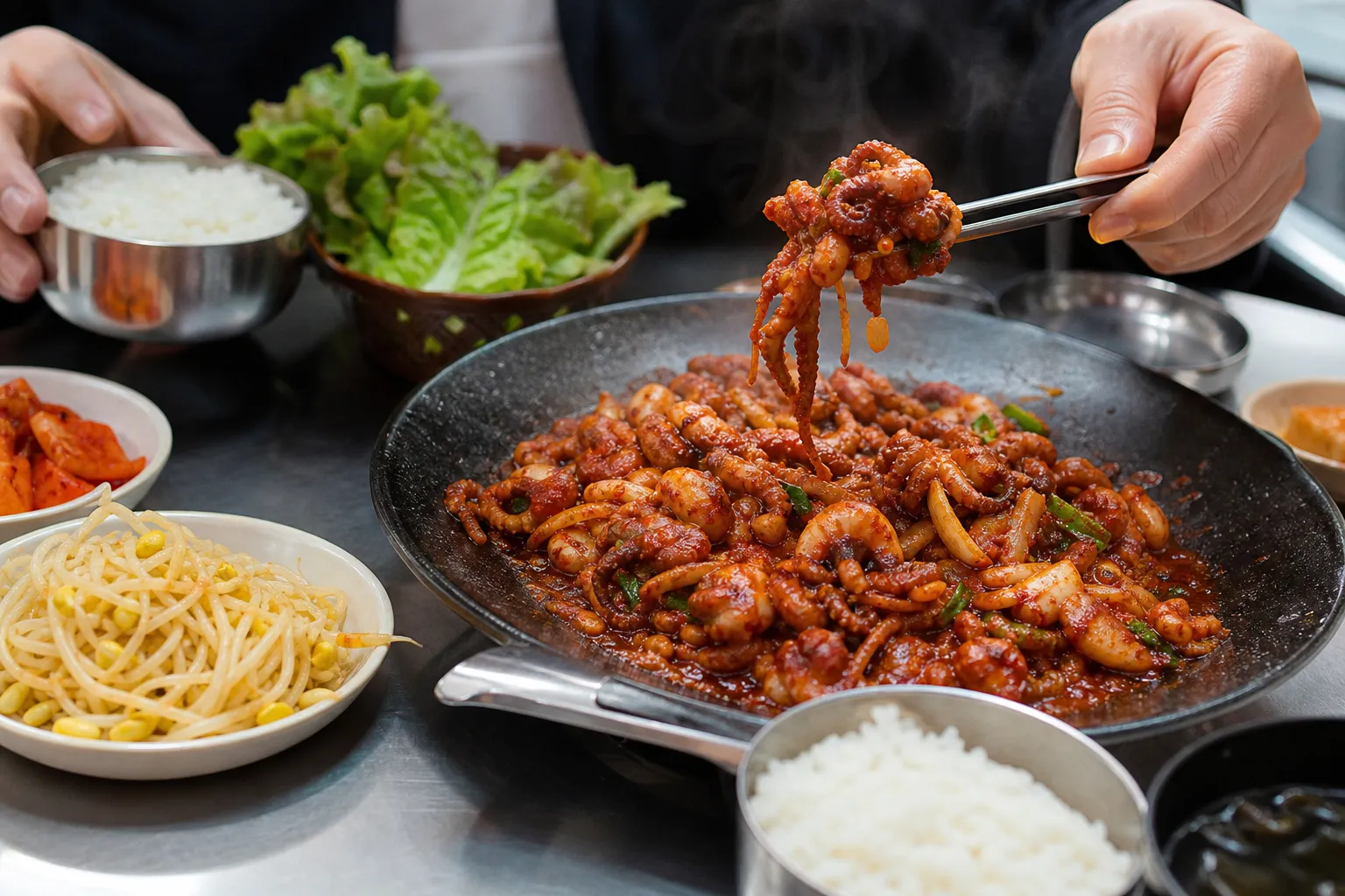 Huam-dong Jukkumi Lunch Near Seoul Station: What to Know Before You Go 2 Huam-dong jukkumi lunch menu near Seoul Station
