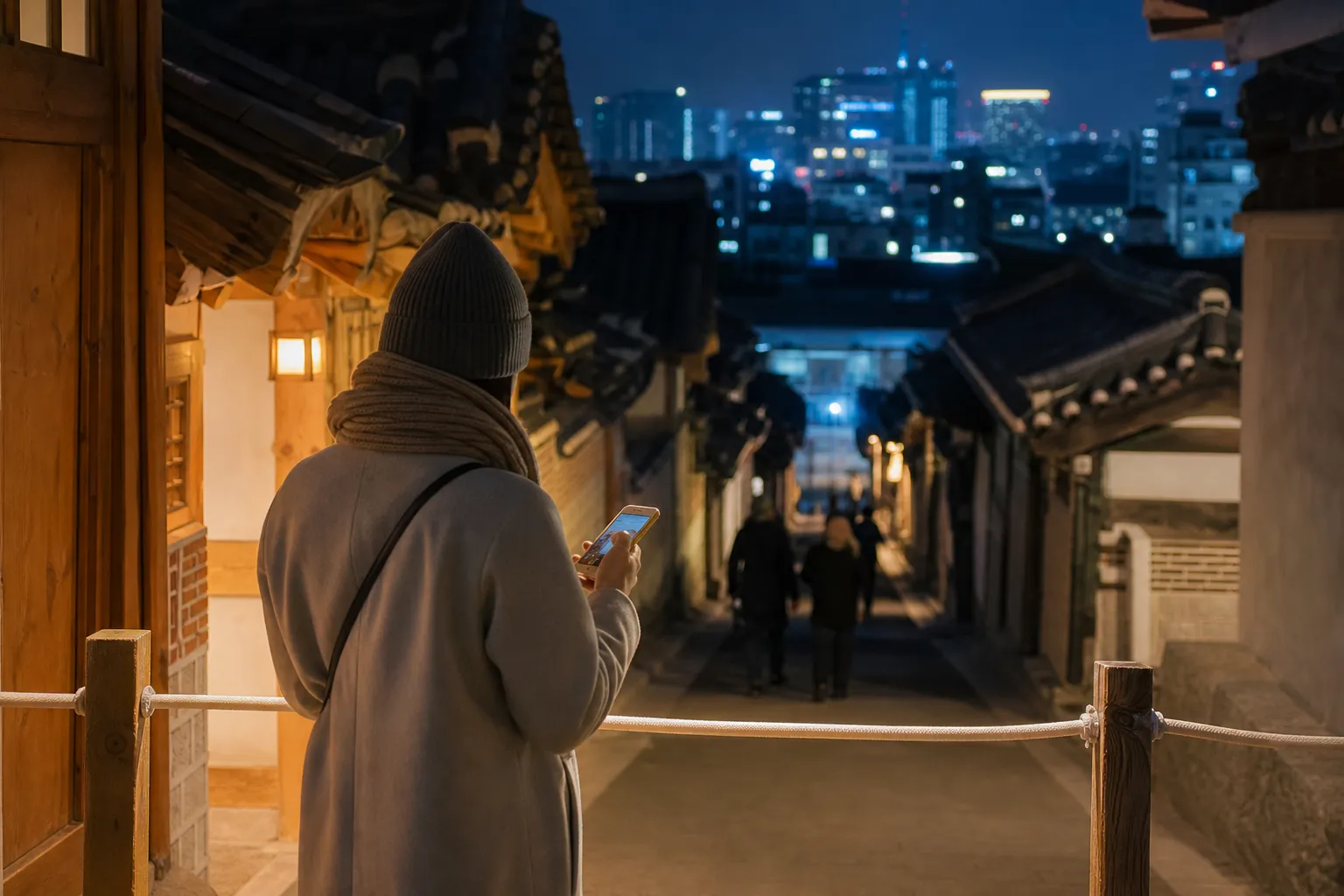 Bukchon night access restrictions tourist visiting hours guide