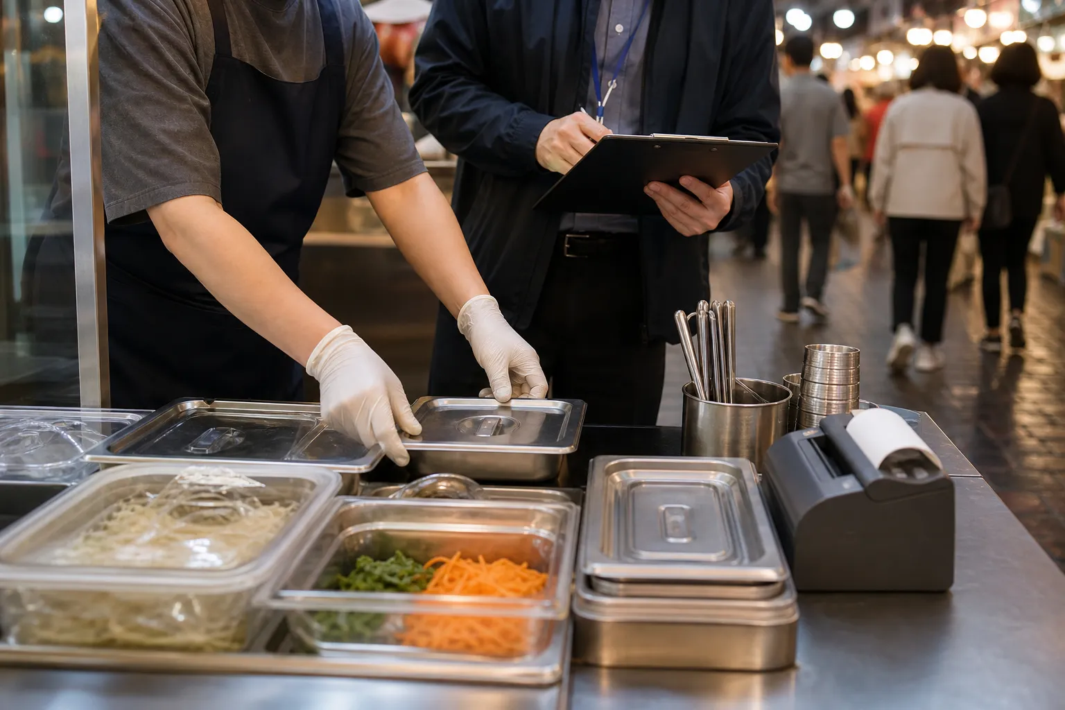 Gwangjang Market hygiene stall accountability crackdown