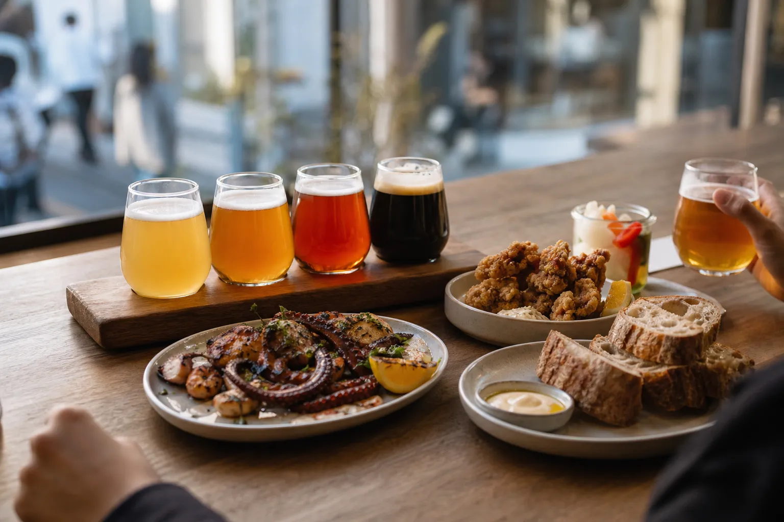 Seongsu Beer Pairing: How Pop-Ups, Brunch Sets, and Brewpub Menus Shape the Scene 2 성수동 맥주 페어링 Seoul Brewery Seongsu menu concept