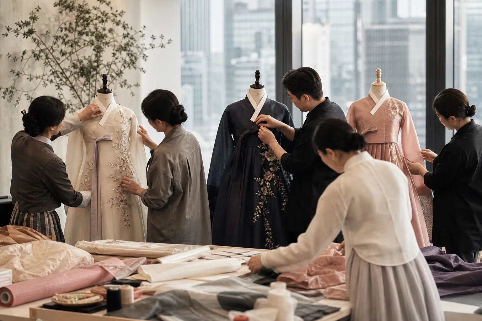 Felix Hanbok Wave 2026 hanbok companies collaboration concept