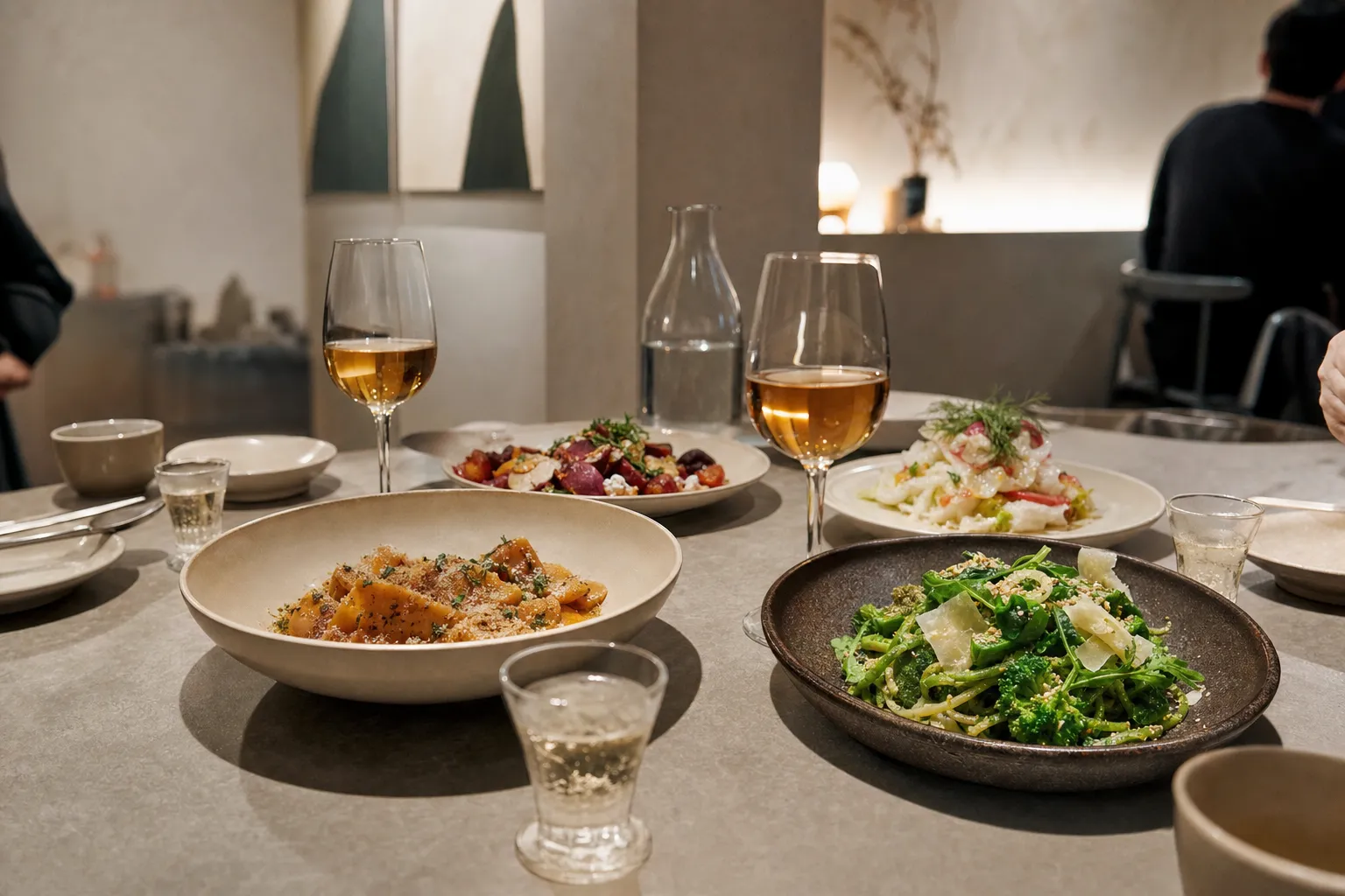 Itda Project Yeonnam gallery restaurant charm pasta pairing concept