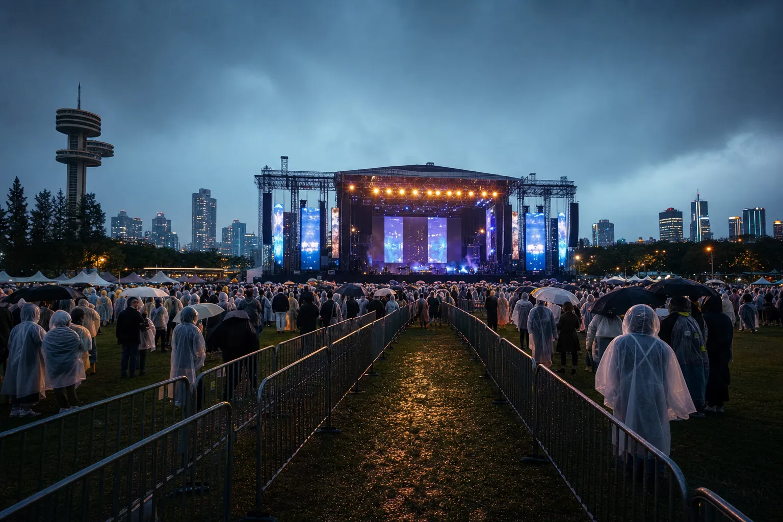 Stray Kids Governors Ball 2026 headliner weather schedule change concept