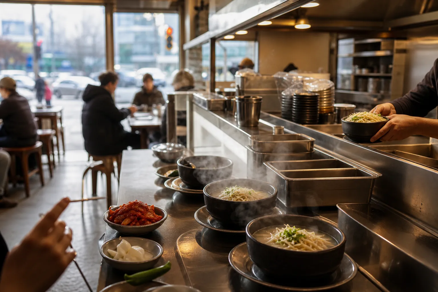 Ogeori Kongnamul Haejangguk Jeonju restaurant guide