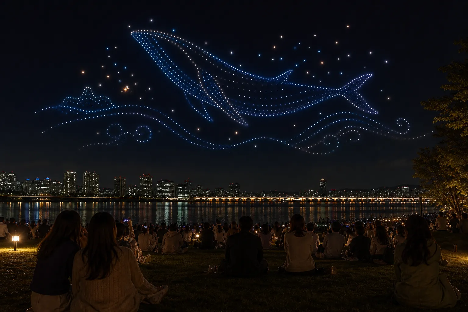 Ttukseom Drone Show Finale: Guide to the June 5 “Mystic Sea” Han River Drone Show 2 Ttukseom Hangang Park drone show finale Mystic Sea Seoul guide image