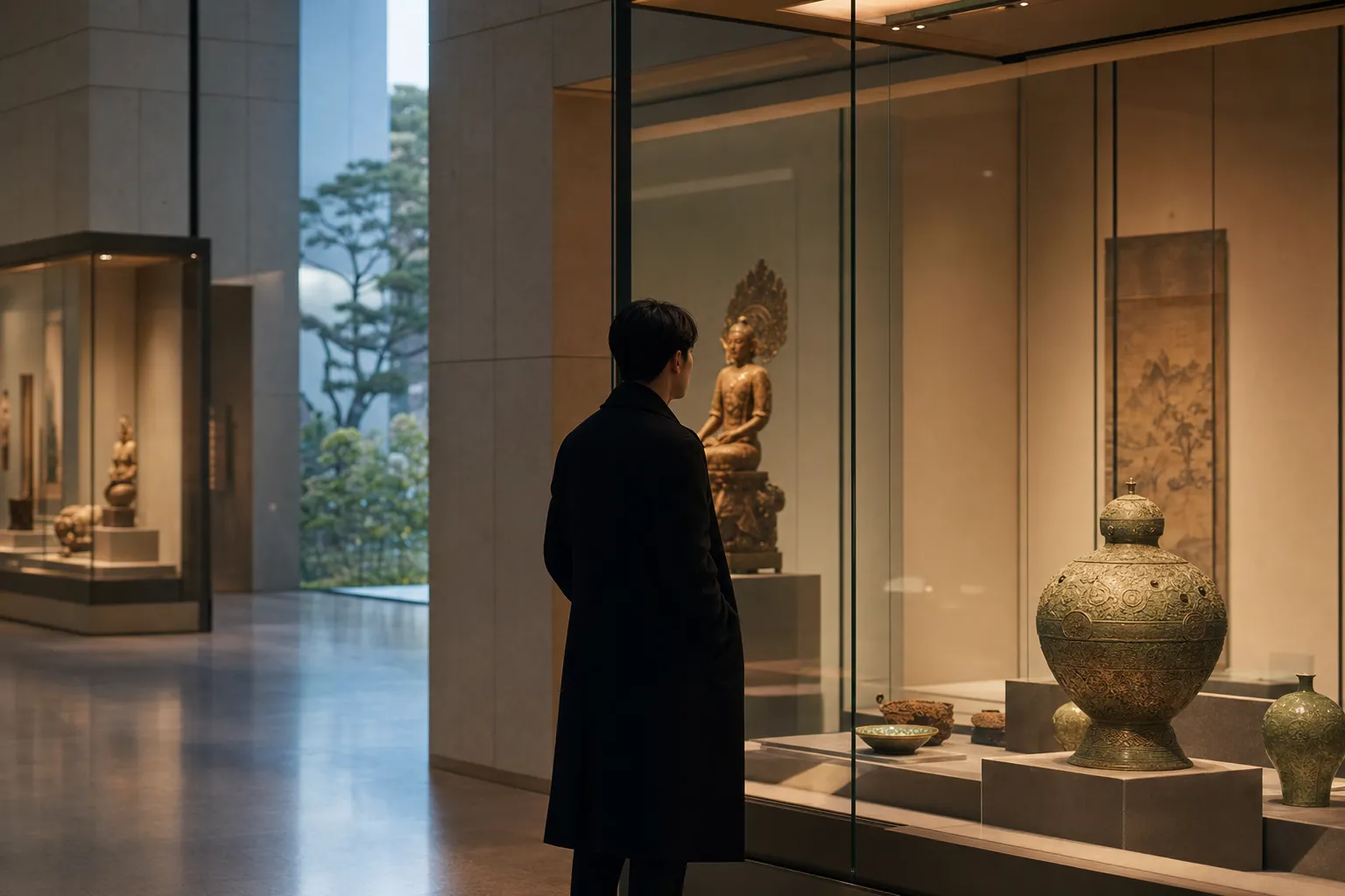 RM Named National Museum of Korea’s First Global Goodwill Ambassador 2 RM National Museum of Korea Global Goodwill Ambassador museum gallery concept