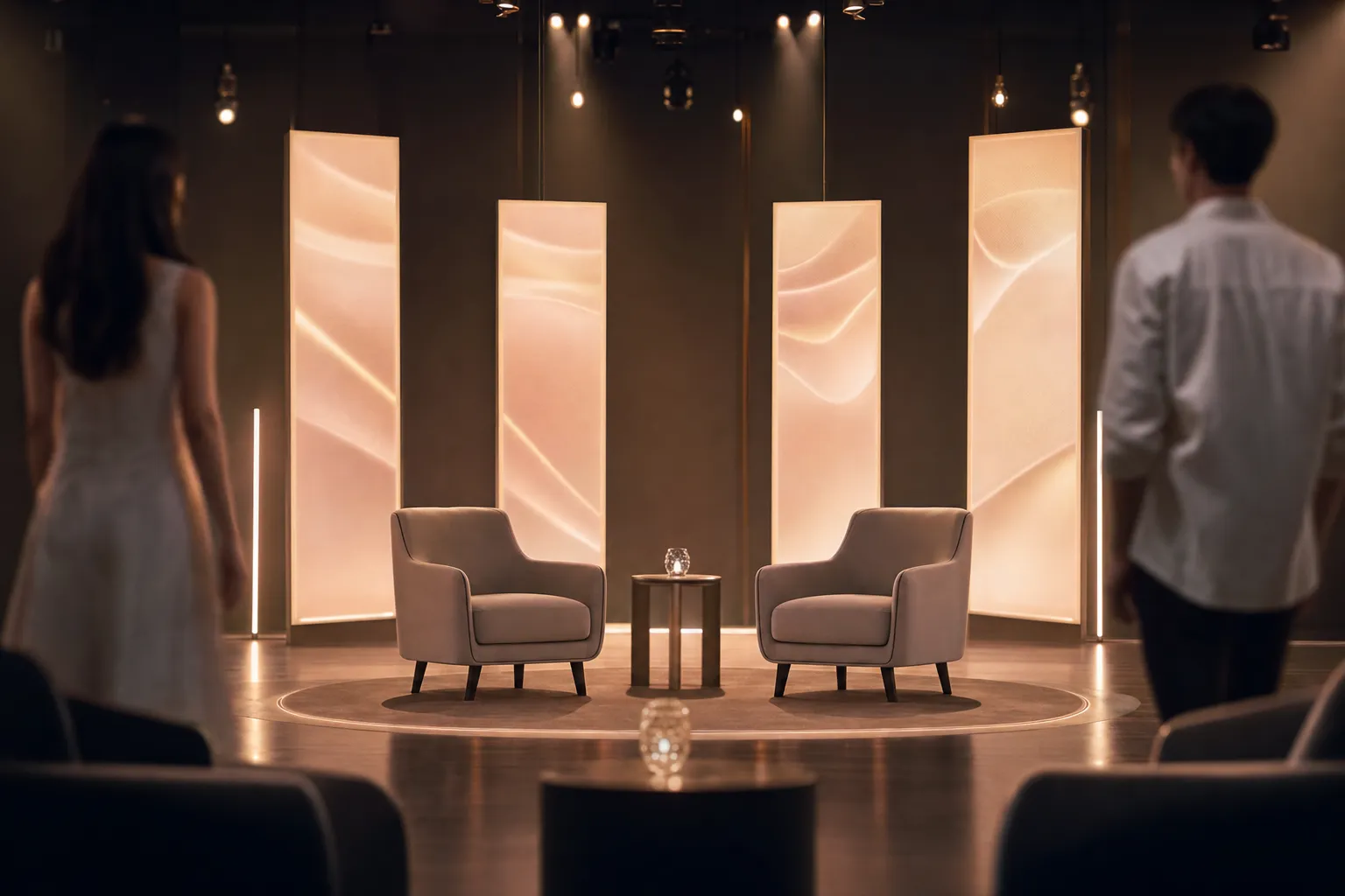 Stand Bi Me on Wavve: Episodes 1 and 2 Open With AI-Matched Dates 2 Stand Bi Me on Wavve June 19 2026 premiere dating show set concept