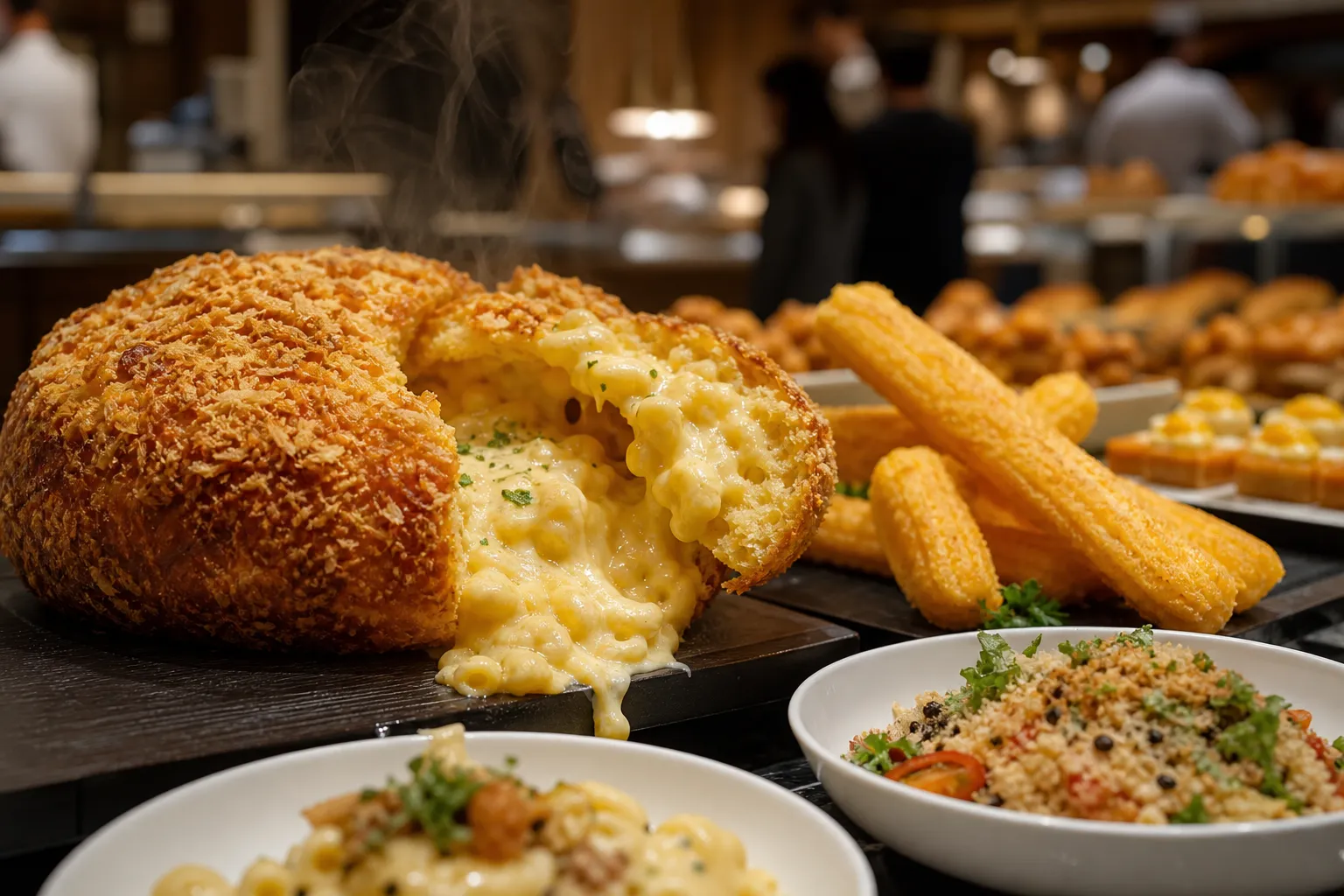 애슐리퀸즈 마곡 크런치온치즈 brunch menu preview