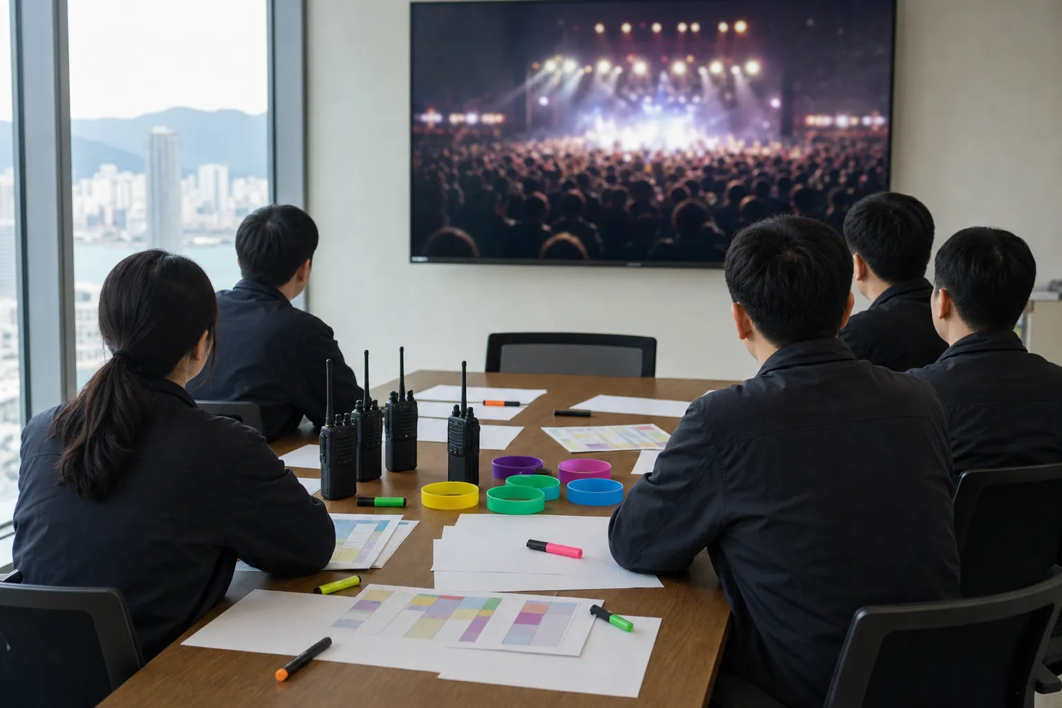 부산 공무원 동원 BTS concert staffing controversy concept