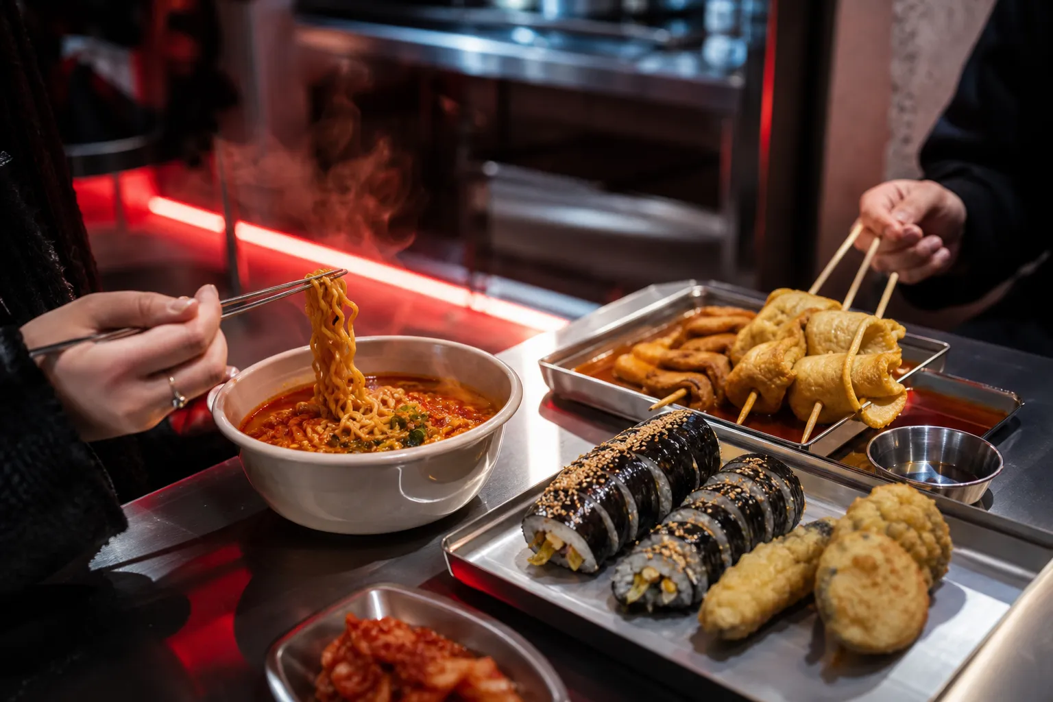 Seongsu Shin Ramyun Bunsik menu guide Shin Ramyun Pop-Up Seoul