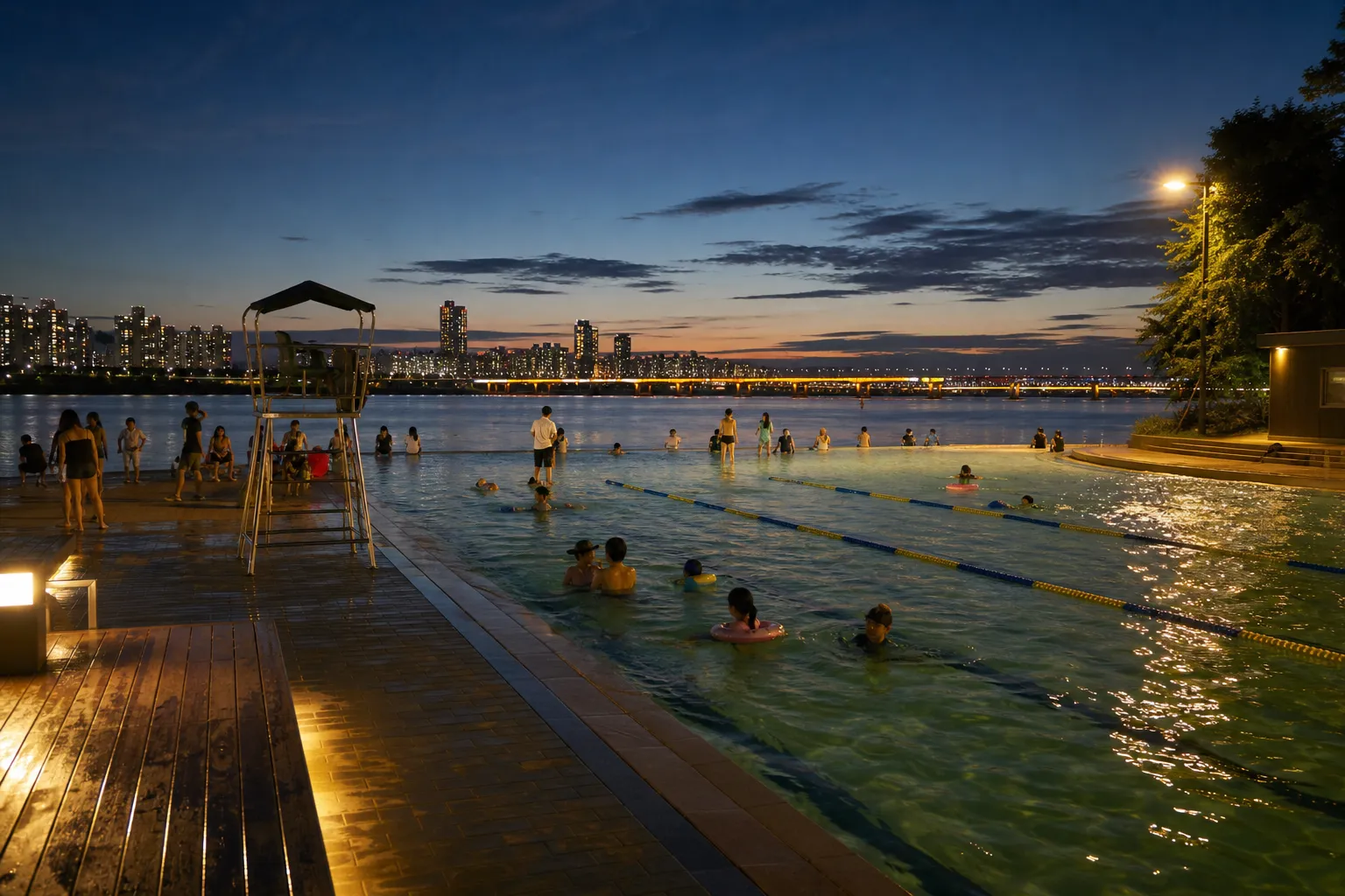 Hangang Swimming Pool Night Opening 2026: Evening Hours, Sites, Fees, and Planning Tips 2 Hangang swimming pool night opening sites fees planning tips
