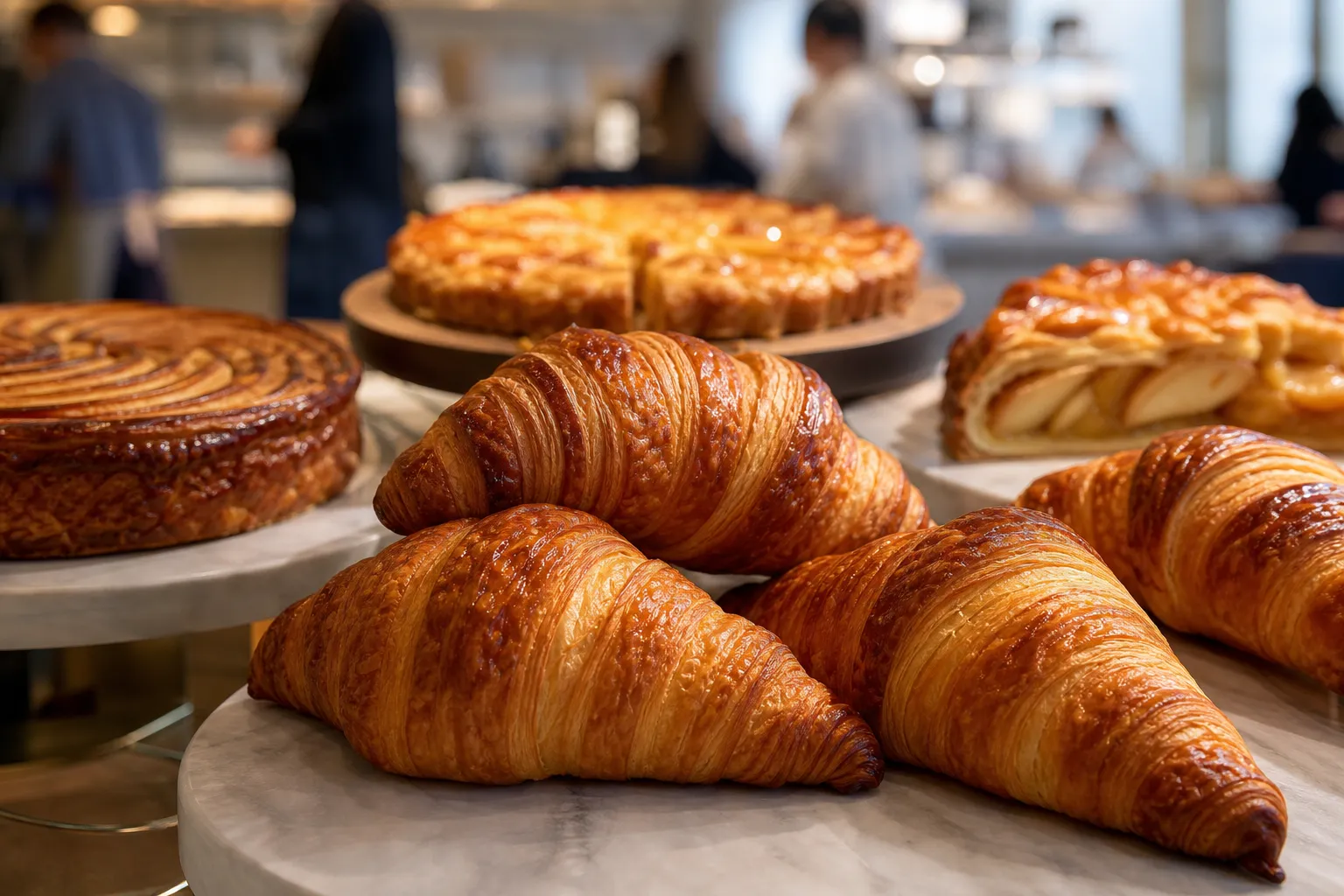 Ruelle de Paris Pangyo Branch: Croissants and French Pastries at Hyundai Department Store Pangyo 2 Ruelle de Paris Pangyo Branch French pastries and apple pie