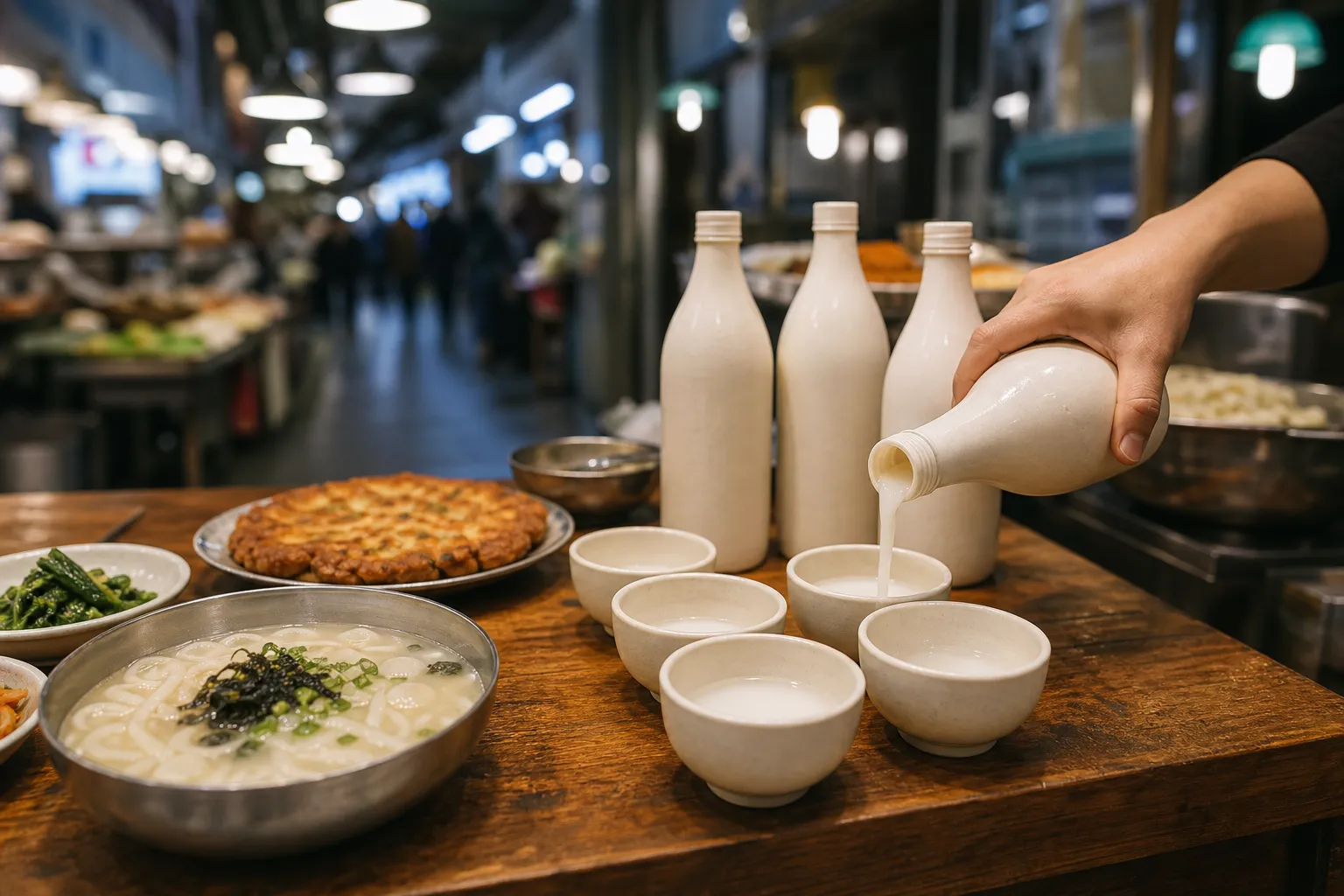 Gwangjang Market Makgeolli Festival October 2026 makgeolli and market food pairing