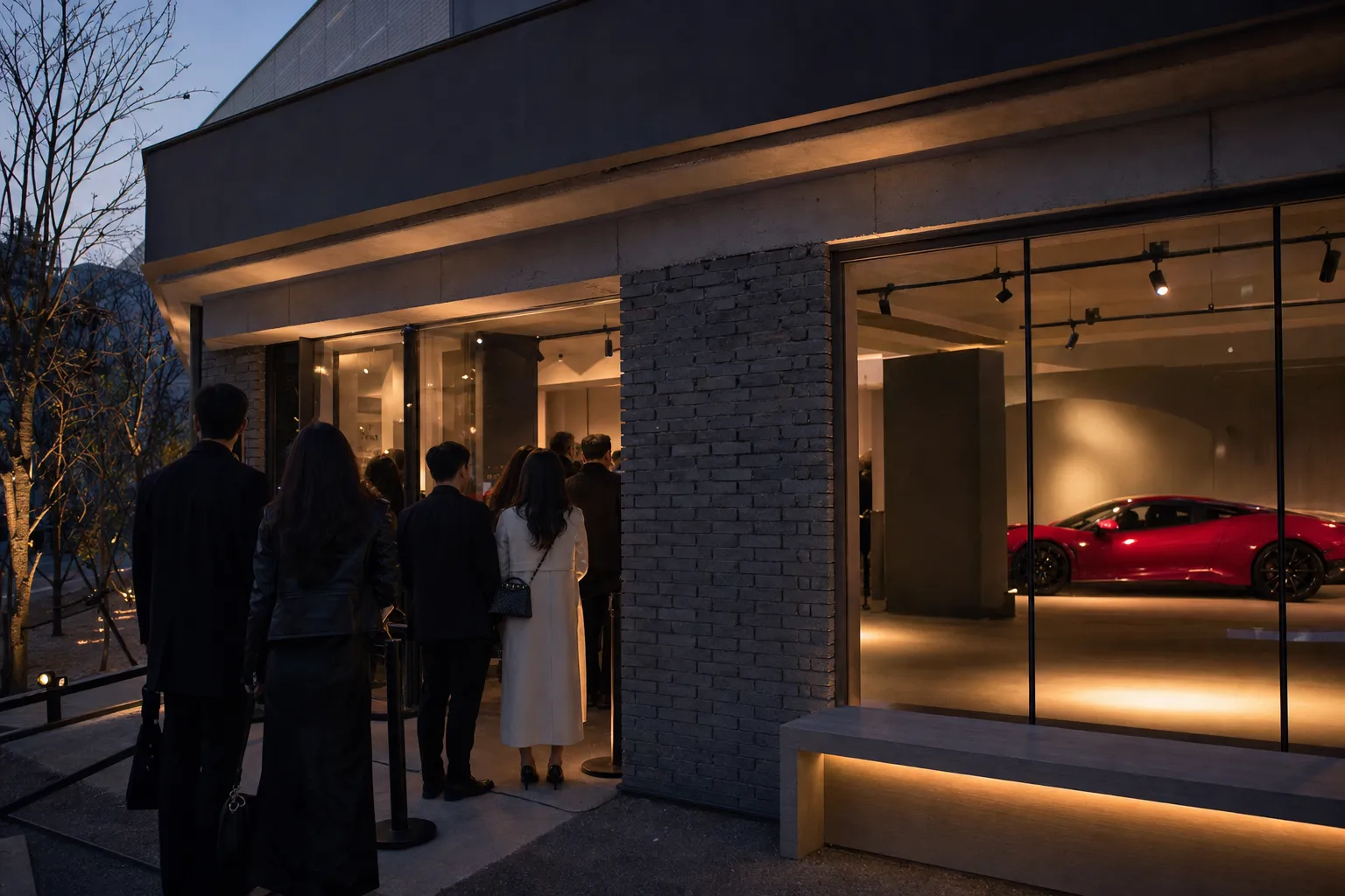 Casa Ferrari Korea Seongsu pop-up Sienne venue guide concept