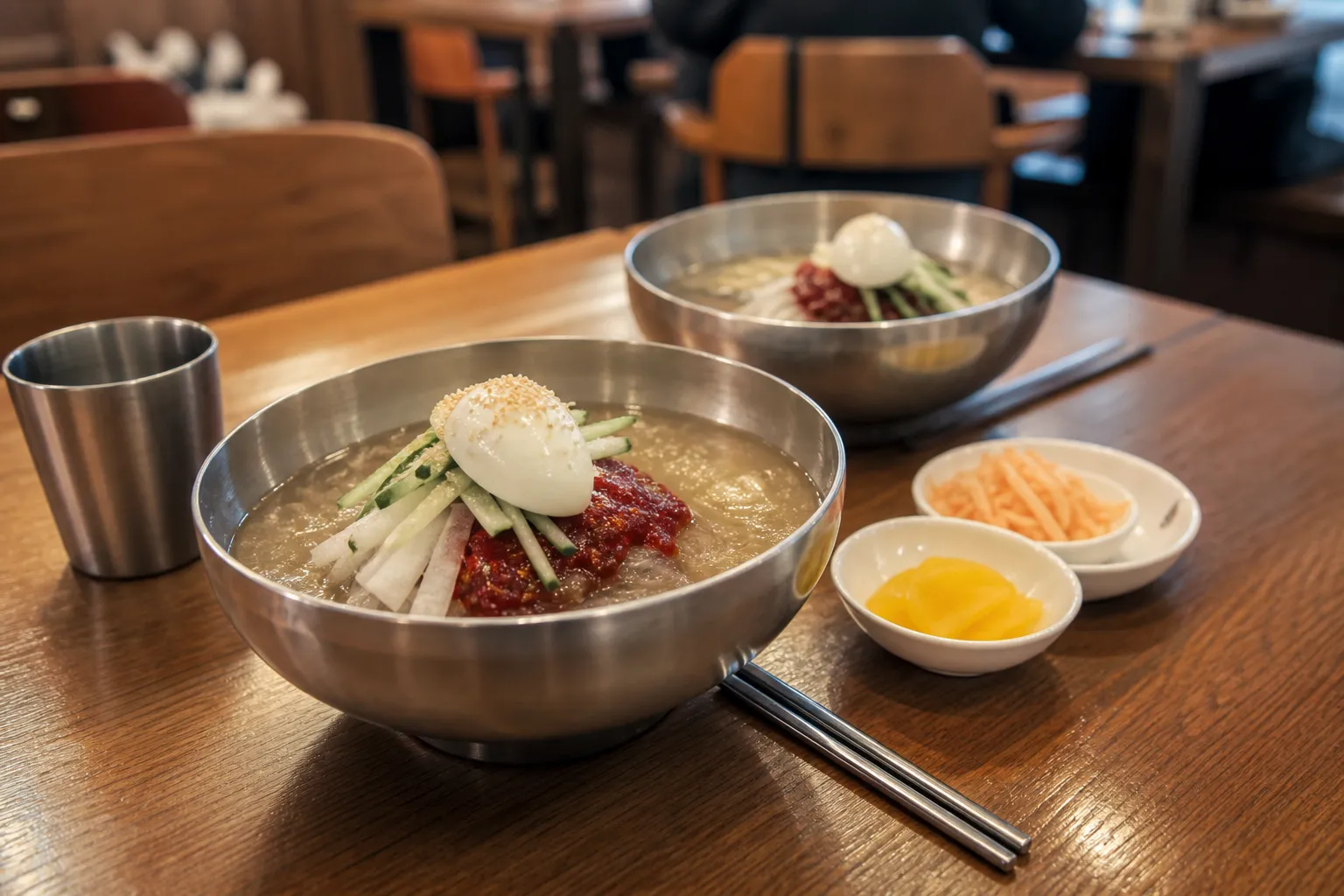 Gwangalli Daegyo Milmyeon Busan noodle menu