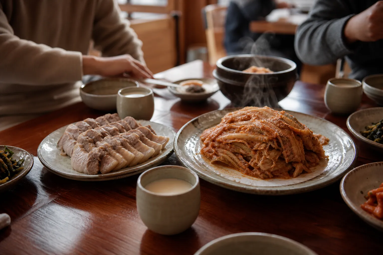 Naju Hongeo Street fermented skate restaurant in Yeongsanpo