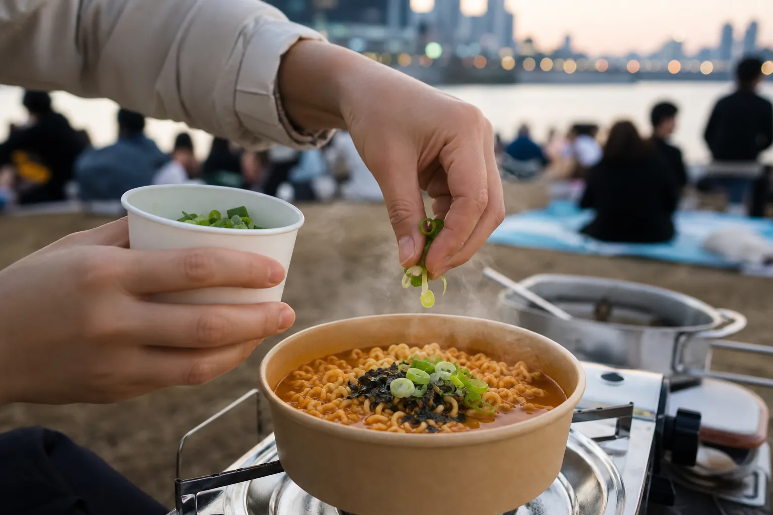 Ttukseom Hangang Ramen Guide: What the 2026 Festival Experience Included 2 뚝섬 한강라면 2026 Hangang 3 Sports Festival food experience
