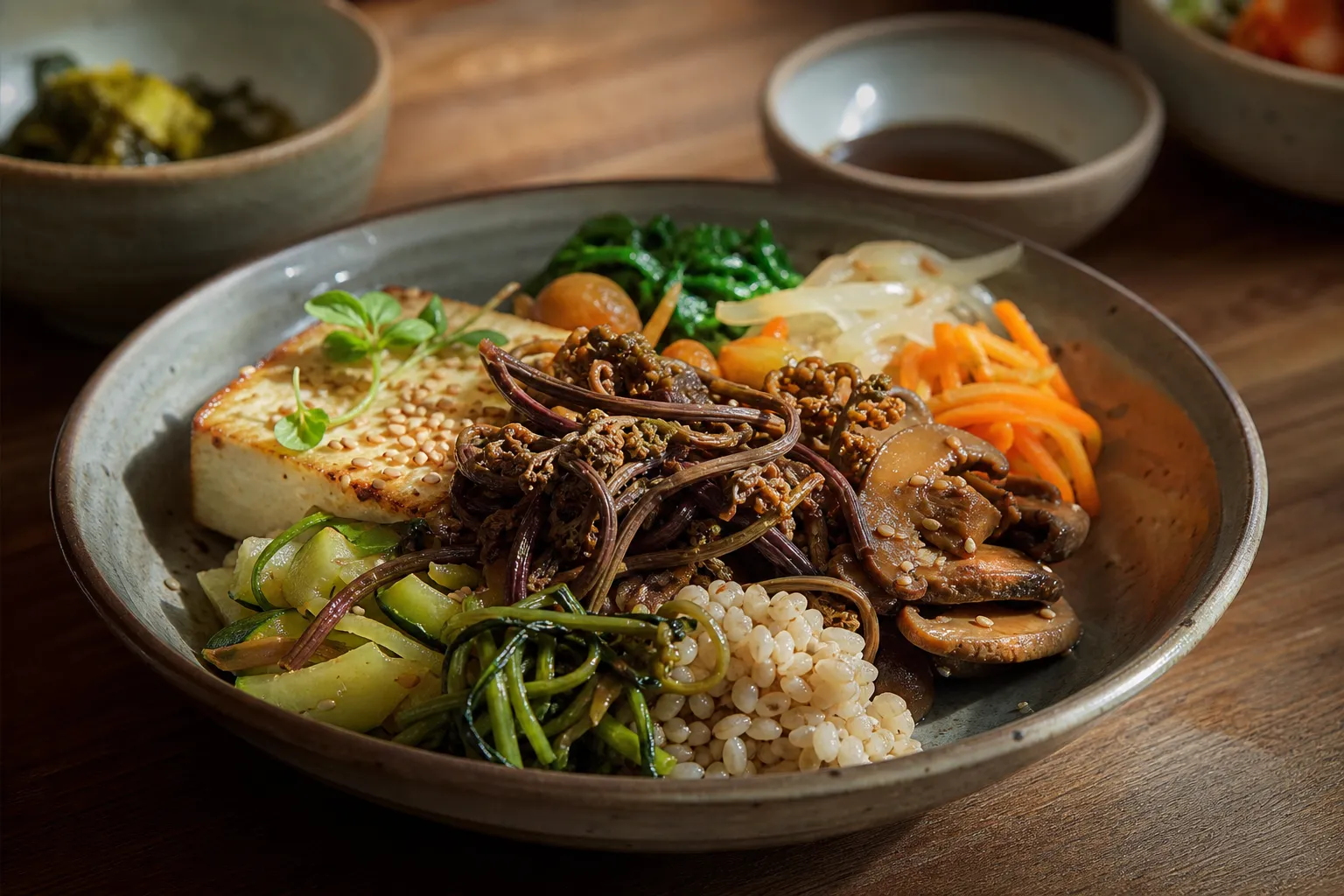 Gosari Express Michelin Recognition: Why This Tiny Vegan Korean Dining Spot Matters 2 Gosari Express Michelin Bib Gourmand Green Star vegan Korean food