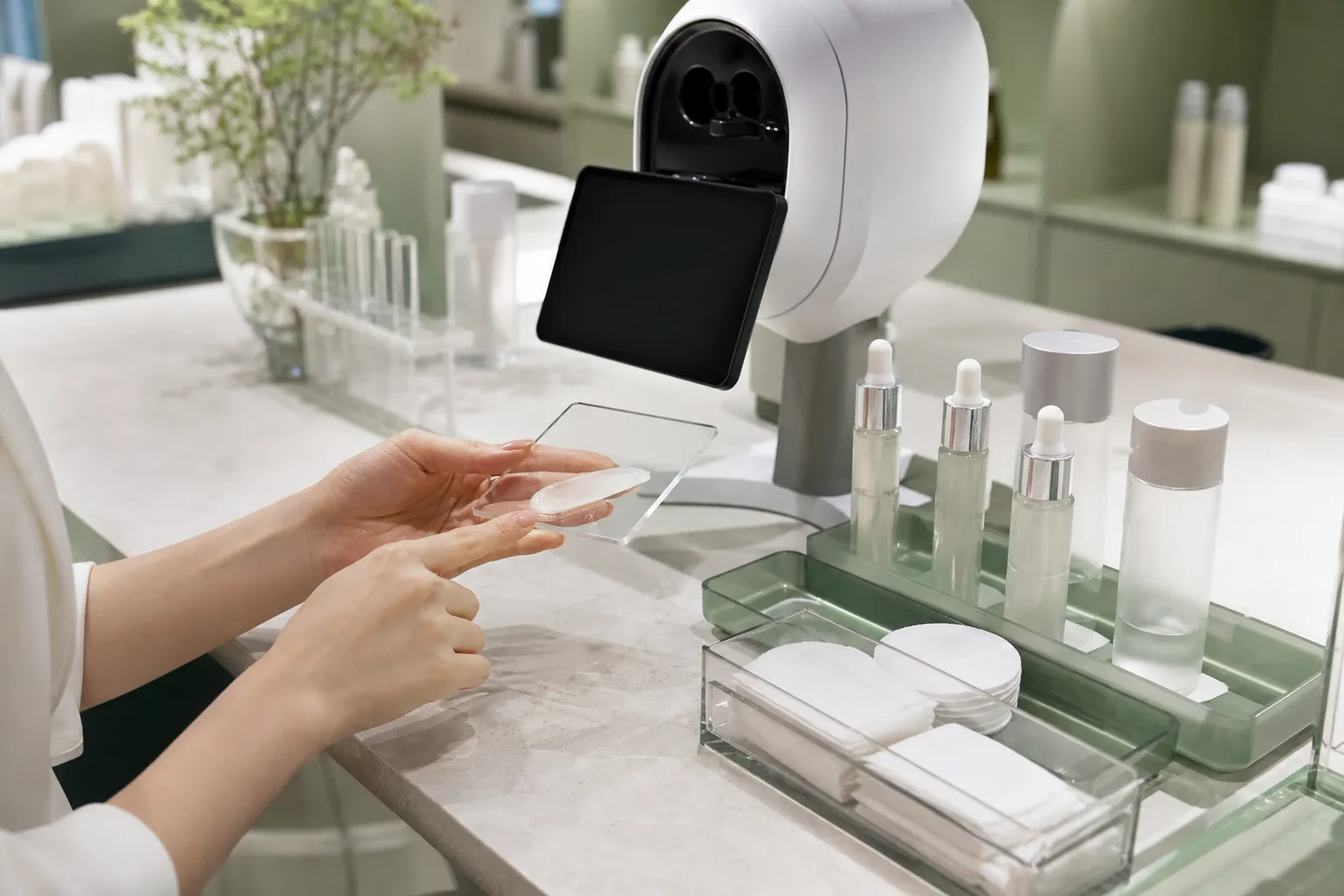 Dr.G Seongsu Popup Guide: What to Know About the ‘Soothing Repair Lab’ at Olive Young Seongsu 2 닥터지 성수 팝업 Soothing Repair Lab visitor activity at Olive Young Seongsu