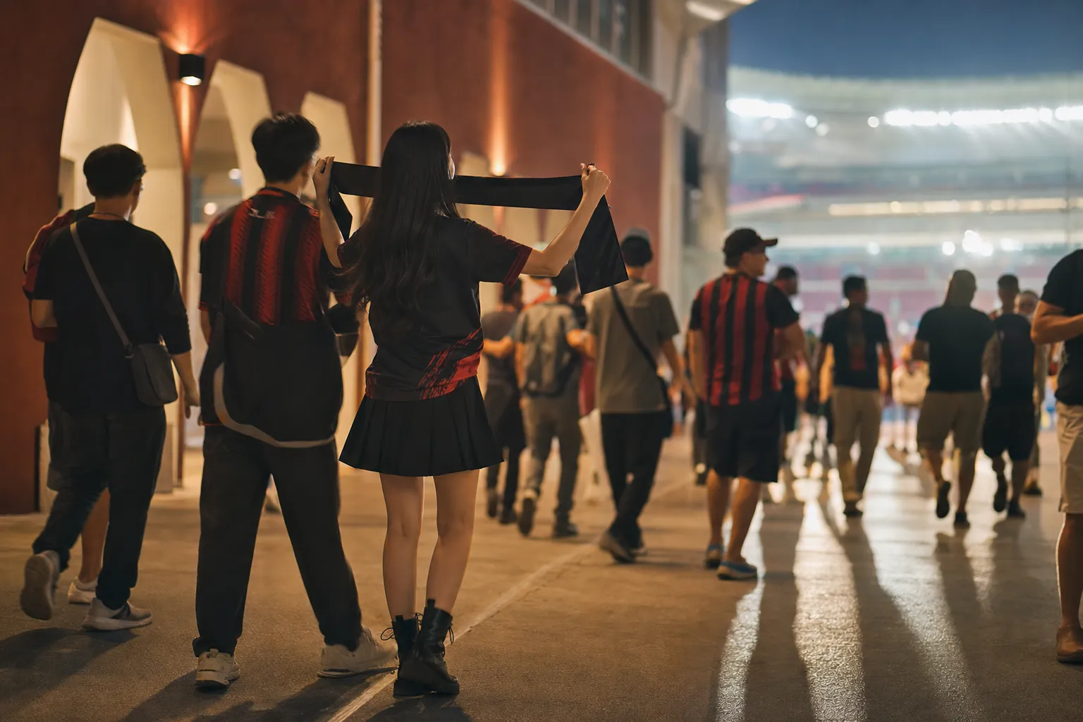 Kwon Eunbi Joins Mexico Away Support for World Cup Match at Estadio Akron 3 Kwon Eunbi Mexico away support Guadalajara World Cup fan scene