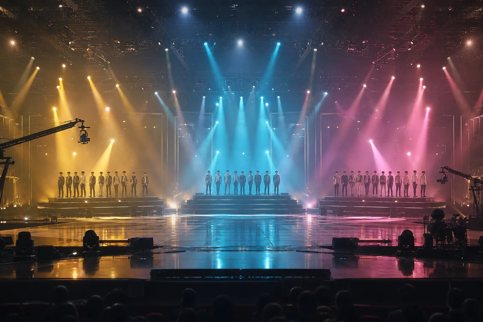 아이코닉 바이 미스테이크 무대 Seoul music scene M Countdown release concept