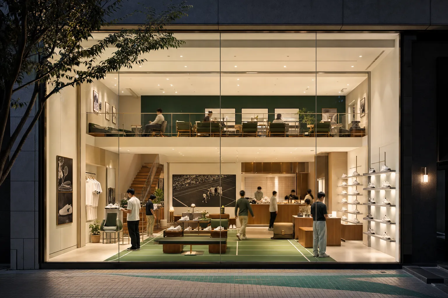 K-Swiss Seongsu Flagship THE HOUSE OF COURT Seoul concept image