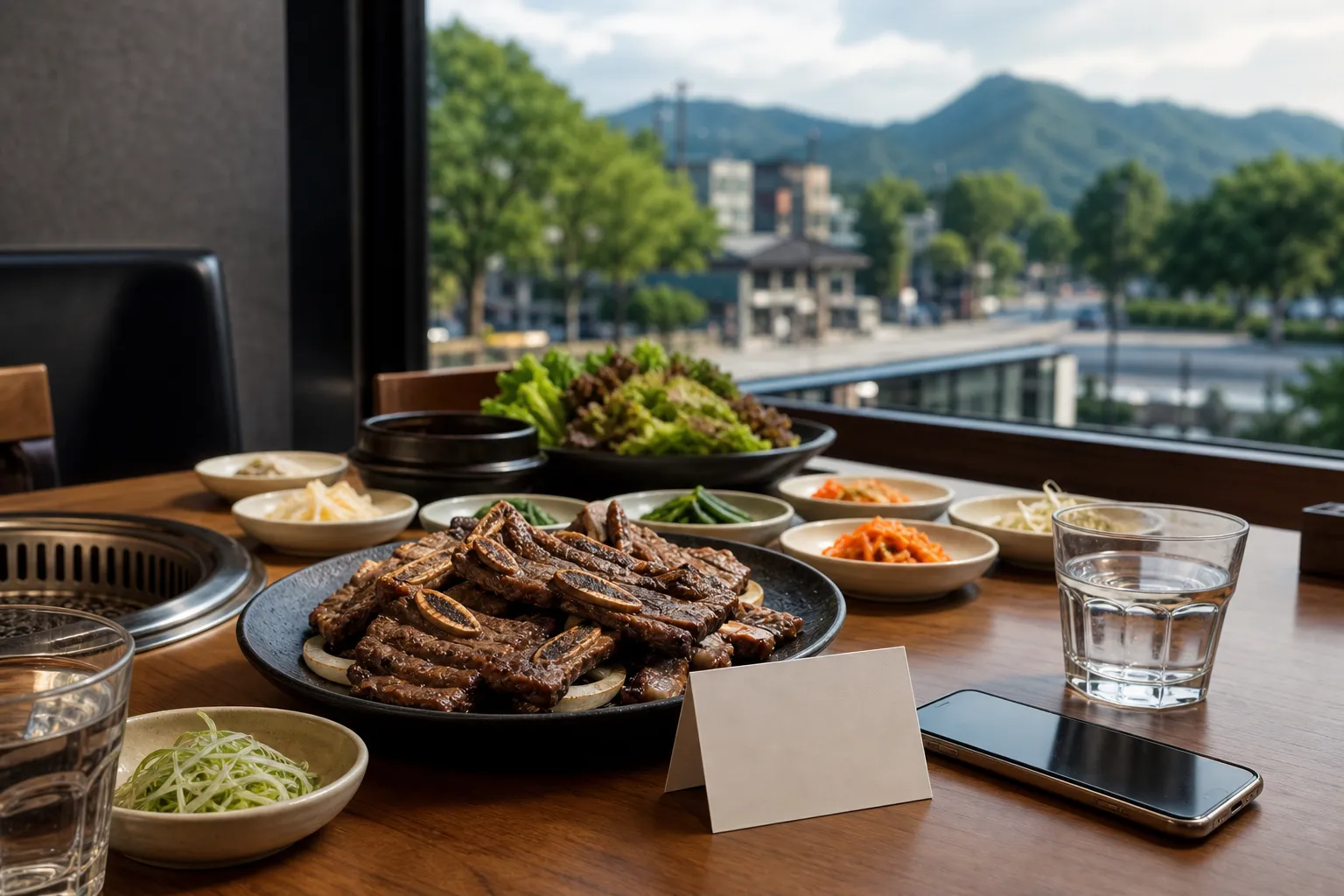 Galbi1987 hours location phone menu Pocheon