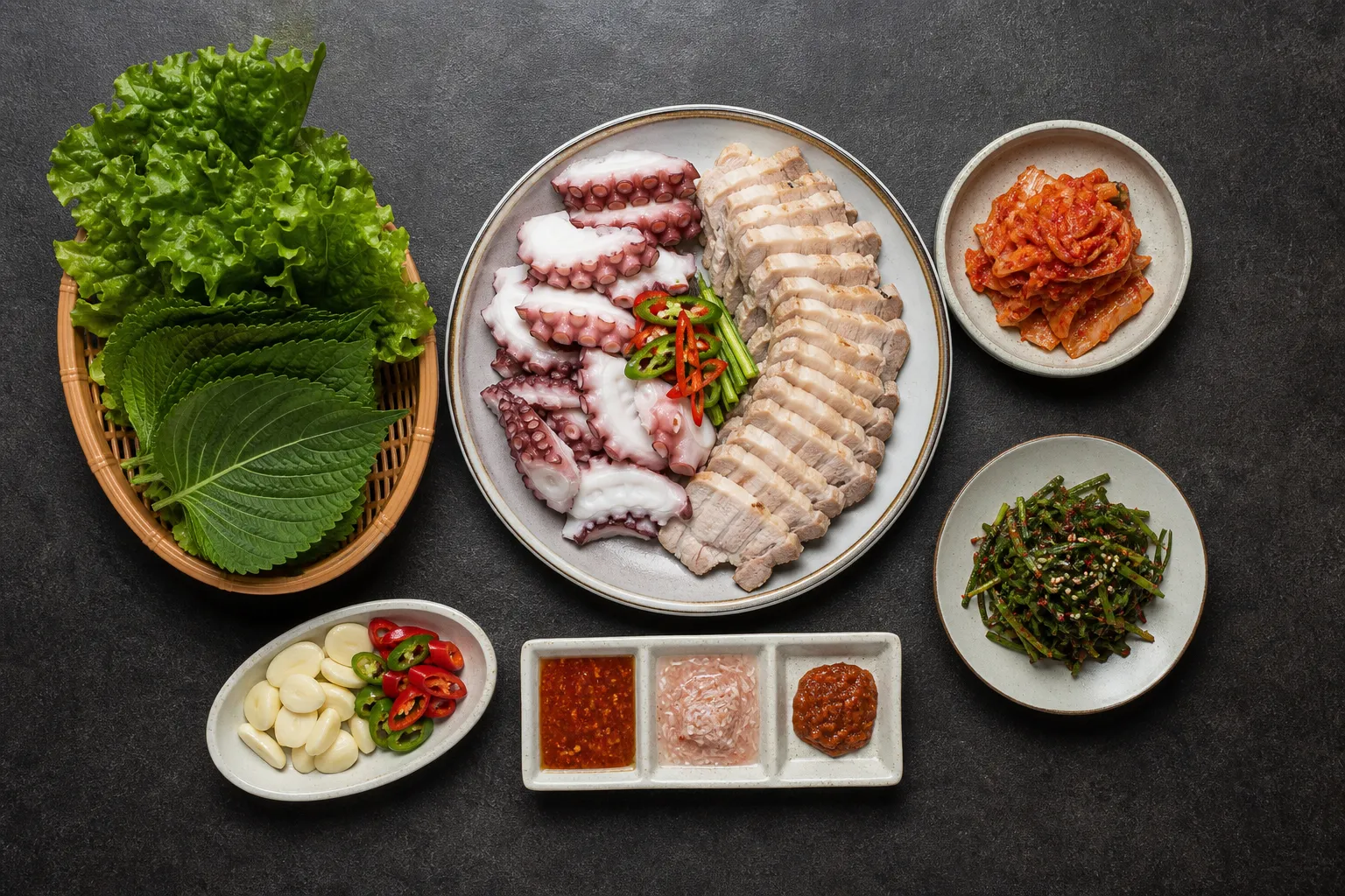 Dolmun-eo Bossam Korean Octopus Bossam health context