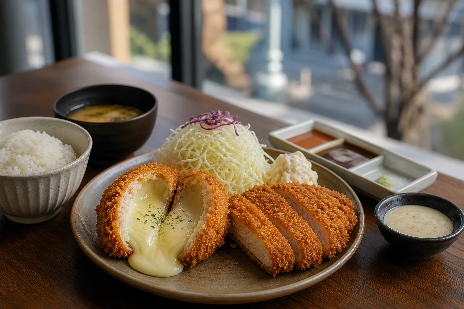 Seongsu handmade cheese donkatsu and nearby donkatsu spots