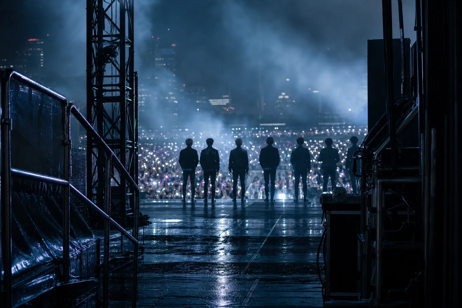 스트레이키즈 거버너스볼 헤드라이너 Flushing Meadows Corona Park music scene
