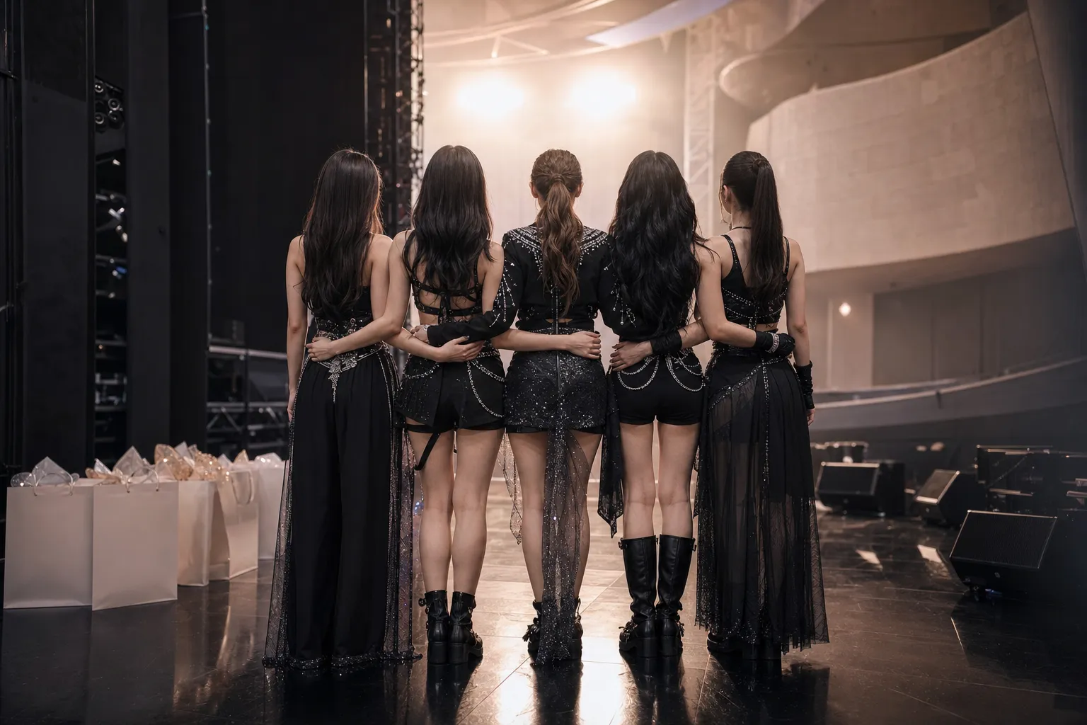 4Minute full group reunion 17th debut anniversary stage concept