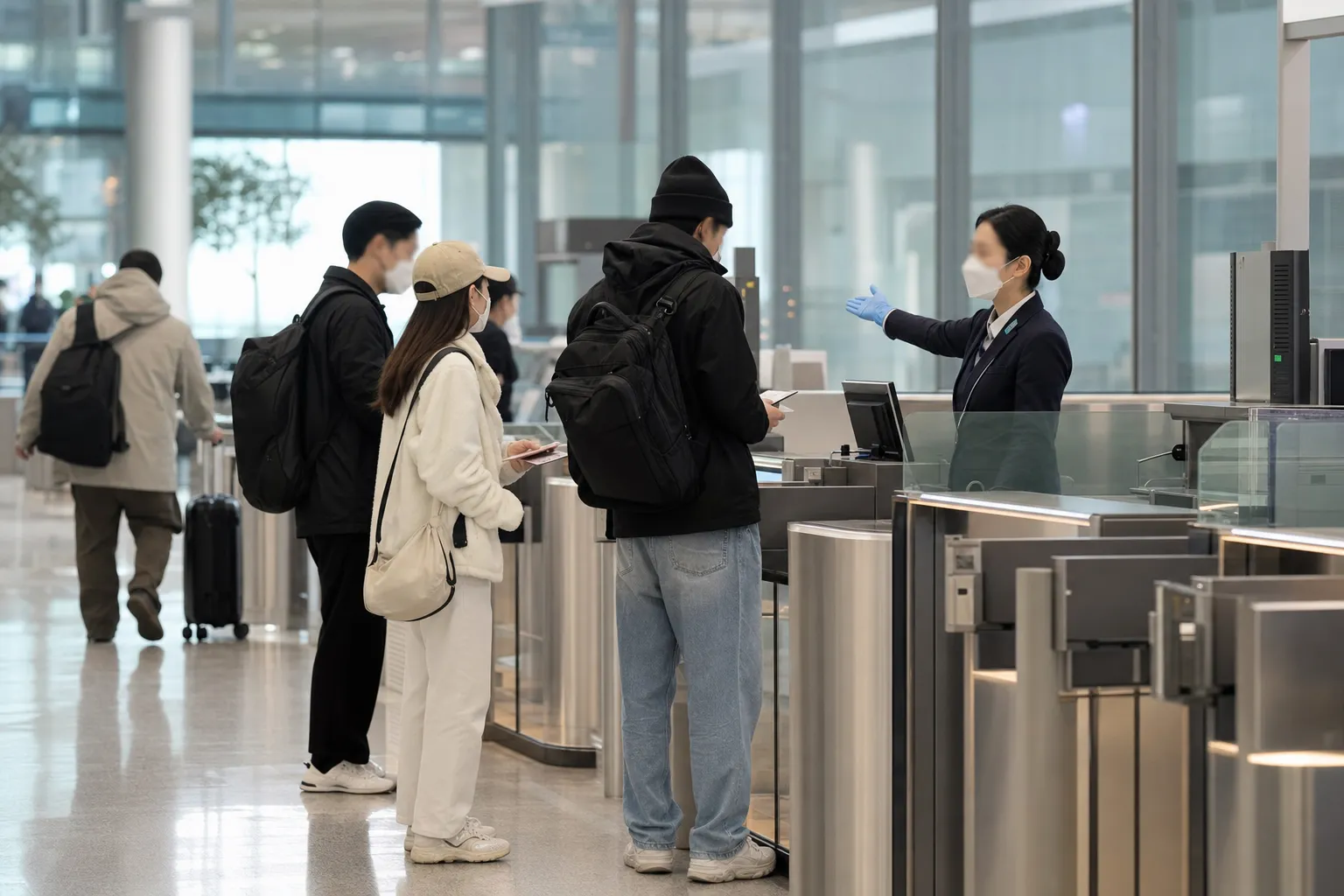Jang Wonyoung Airport Mask Check Puts Focus on Clearer Identity Verification Guidance 3 Jang Wonyoung airport mask check identity verification trend Seoul