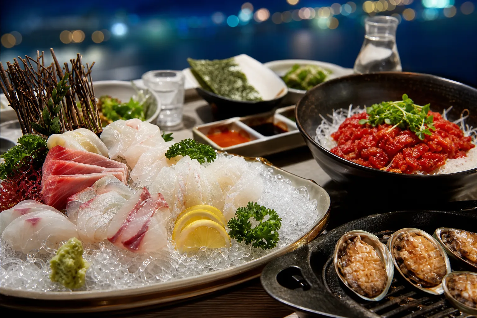Haeundae Hidden Sashimi Restaurants: A Beachside Guide to Mipo, Dalmaji-gil, and Local Favorites 3 Haeundae sashimi set course mulhoe grilled shellfish